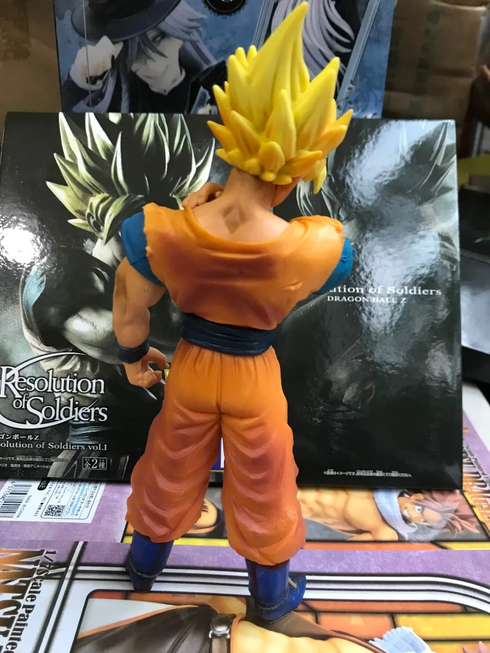 22 см Dragon Ball Z Goku фигурка из ПВХ Коллекционная модель игрушки brinquedos для подарка на Рождество есть база