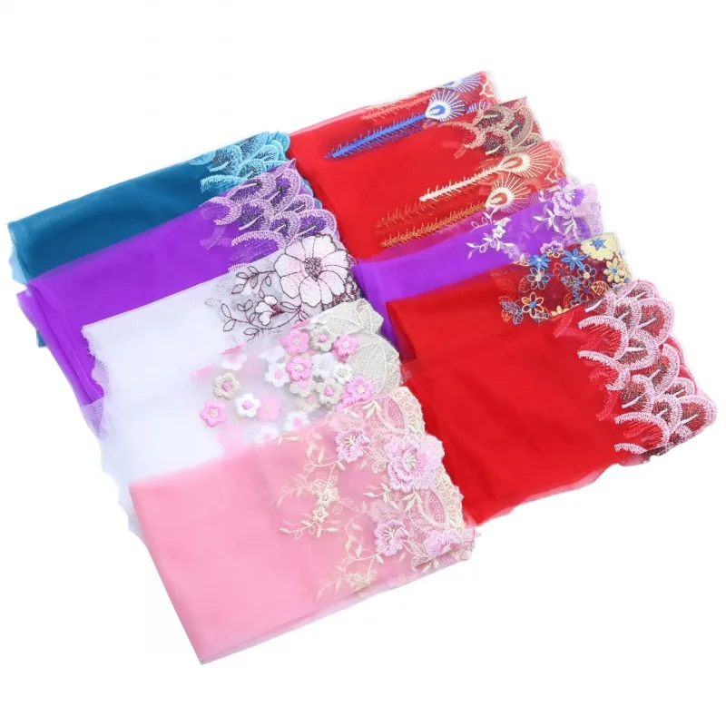 

1m/lot Lace Ribbon 18-22cm Wide Lace Trim Fabric Embroidered Netlace Trimming for Wedding Party Decor Craft Cloth Accessories