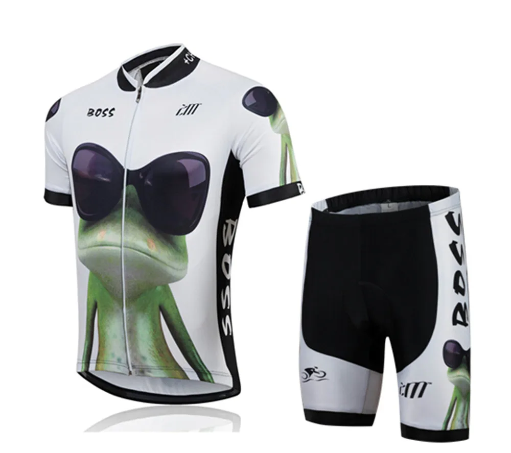 جديد ZM سوبر مضحك الرجال الدراجات جيرسي قصيرة الأكمام الصيف الدراجات الملابس تنفس و سريعة الجافة الدراجات دورة مجموعة