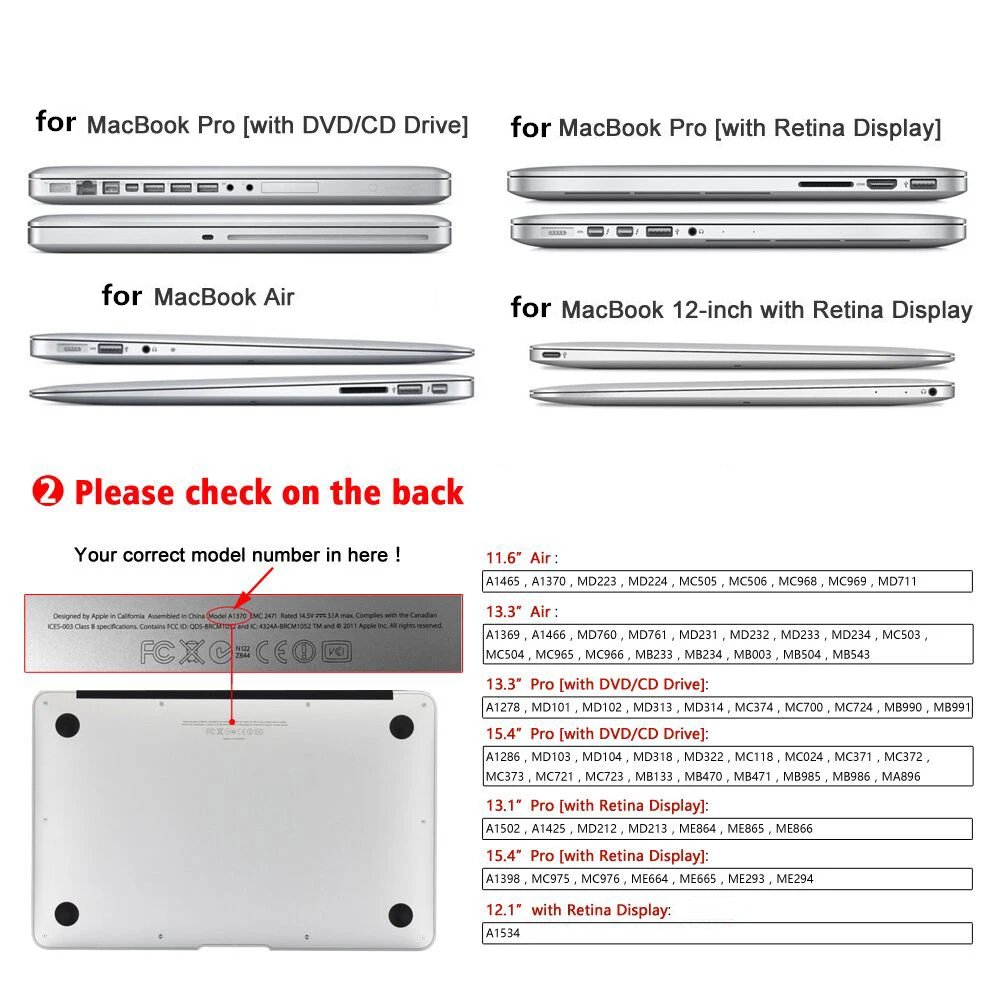 Из искусственной кожи чехол для ноутбука MacBook air 13 дюймов A1466/MacBook Air 11 A1465/pro 13,3 15 A1278/retina 15 13 A1502