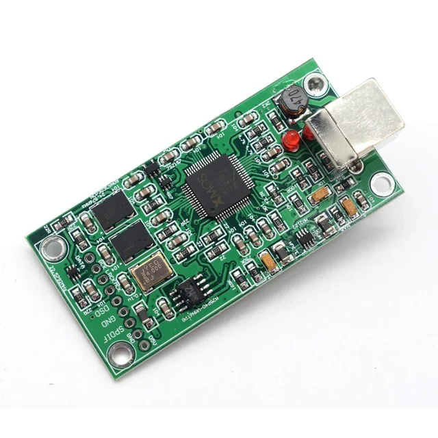 Обновление SITIME crystal XMOS XU208 USB 384K 32B модуль I2S SPDIF выход поддержка DSD для ES9018 9028 9038PRO