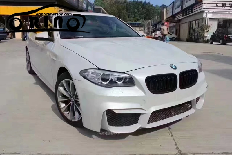 Pearl Metallic White Vinyl Film Wrap-8