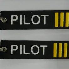 Вышитый брелок пилота эполета