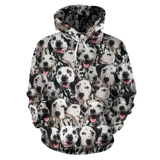 ALL OVER dog Hoodies Clothing cute Hipster dog Hoody Unisex Loose Pullovers Funny Classic animal hoodies sweatshirt streetsear ALL OVER dog Hoodies Clothing cute Hipster dog Hoody Unisex Loose Pullovers Funny Classic animal hoodies sweatshirt streetsear
