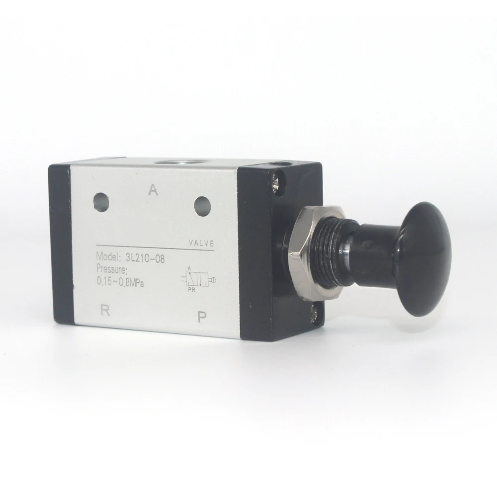 

3L210-08 4L210-08 Pneumatic Push-Pull Valve 3Port 5Port 2 Position Control Valve