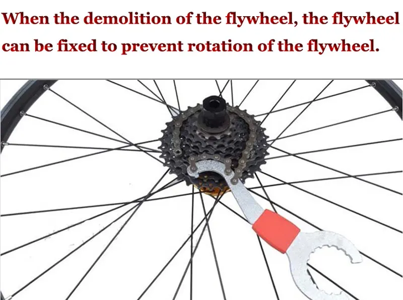 Высокое качество велосипедная цепь удобный инструмент для удаления хлыст Нижний Кронштейн ремонт маховик удаление хвостового крючка гаечный ключ инструменты для обслуживания