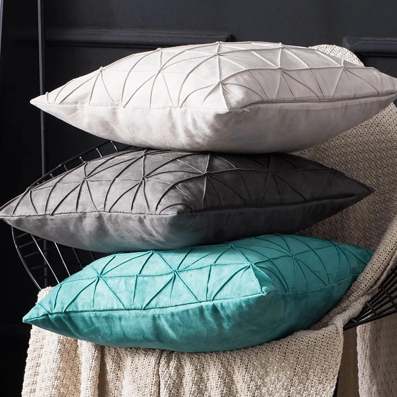 1 шт. замшевая наволочка для подушки 45 х45 см|throw pillow covers|pillows case pillowthrow decorative pillows |