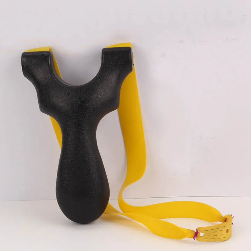 

High Quality Outdoor Shooting Game Resin Slingshot Hunting Powerful Catapult Flat Rubber Band Outdoor Tools