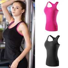 Новые женские спортивные жилеты быстросохнущие плотные дышащие спортивные топы для йоги и бега