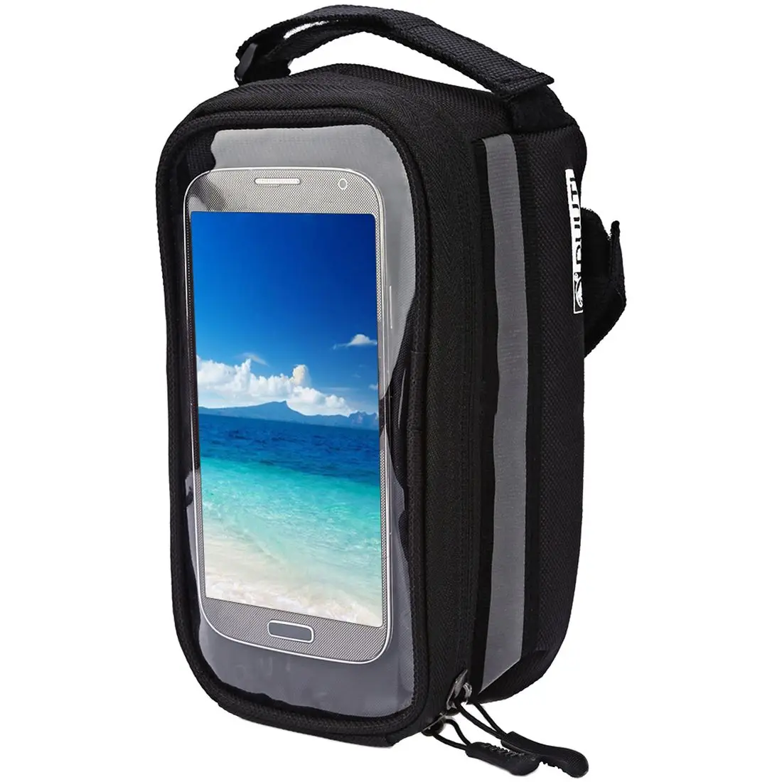 

DUUTI Bike Cycling Bag Touchscreen Top Front Tube Frame Saddle Bag for Phone Case