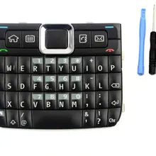 Клавиатура кнопки клавиатуры для Nokia E71 Белый Серый Замена Ремонт с отверткой инструменты
