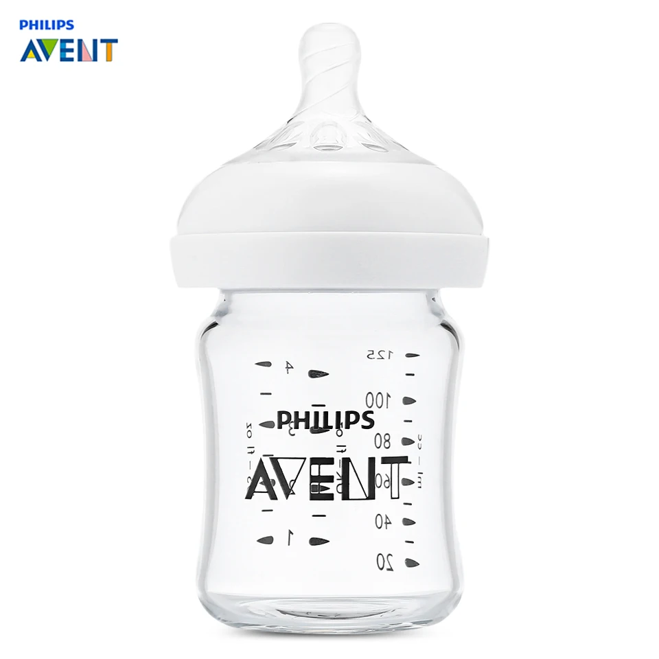 avent glass milk bottle