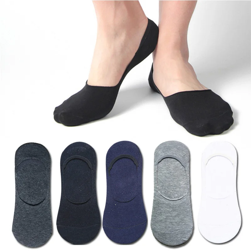 Buy Mens Summer New Cotton Invisible Socks Cheapest