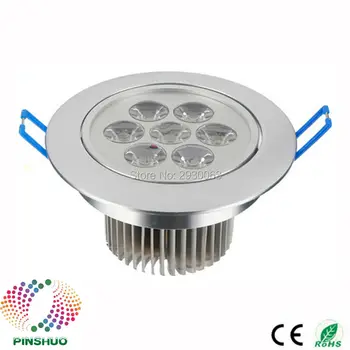 

7W LED Ceiling Light Dimmable LED Downlight COB Down Recessed Lighting Spotlight Bulb