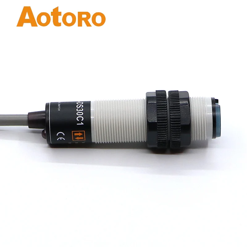 Фотоэлектрический датчик M18 ER18 DS30C1 npn Китай от поставщика обнаруживает