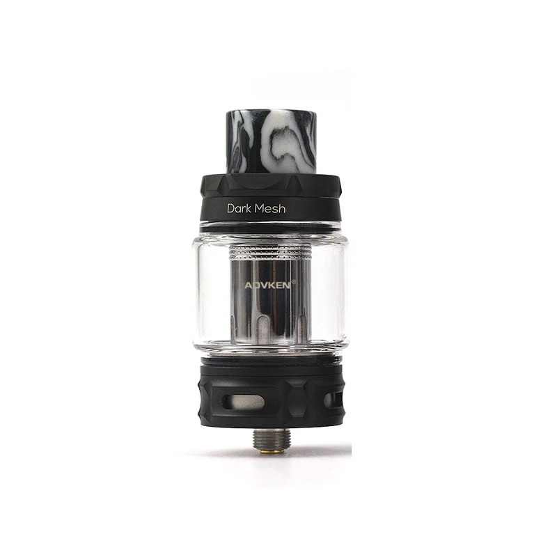 Original Advken Dark Mesh Tank Top slide filling Electronic Cigarette Atomizer 5ML6ML with Triple Mesh Coil Single Mesh Coil 01 (1)