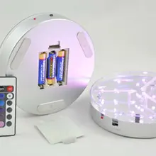 Акция, свадебные сувениры и подарки на батарейках, пульт дистанционного управления, многоцветные 6 дюймовые светодиодные свадебные украшения, 30 шт./партия