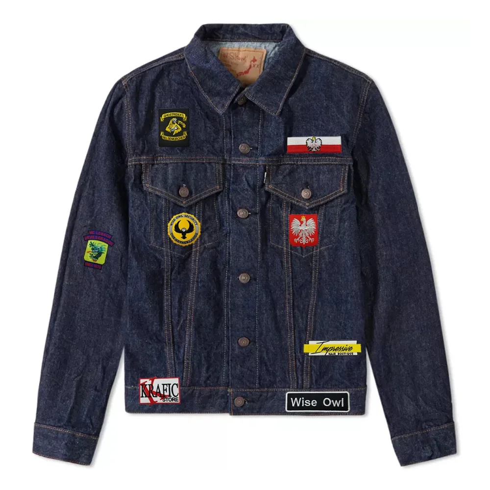 The National Emblem of Poland Patches Iron On Front Biker Vest Embroidered Patch Red twill fabric Free Shipping DIY Customized (5)