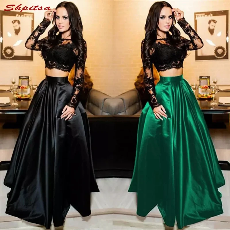 Lange Mouwen Lace Moeder van de Bruid Jurken voor Bruiloft Bruid Plus Size Avondjurken Bruidegom Godmother Diner Jurken 2018 Lange Mouwen Lace Moeder van de Bruid Jurken voor Bruiloft Bruid Plus Size Avondjurken Bruidegom Godmother Diner Jurken 2018