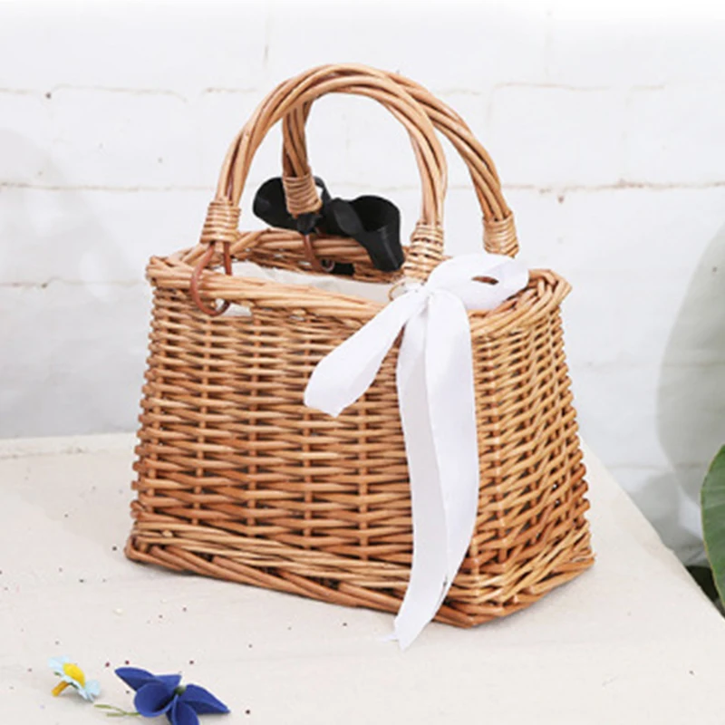 العطلة الصيفية الأعلى مقبض حقائب النساء بالي الروطان المنسوجة سترو حقيبة مع الشريط ل بنات البوهيمي شاطئ حقيبة نساء حقائب العطلة الصيفية الأعلى مقبض حقائب النساء بالي الروطان المنسوجة سترو حقيبة مع الشريط ل بنات البوهيمي شاطئ حقيبة نساء حقائب