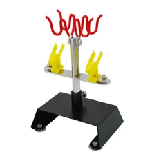 Настольный держатель аэрографа подставка вмещает 4 аэрографа Вращающийся набор для краски тела