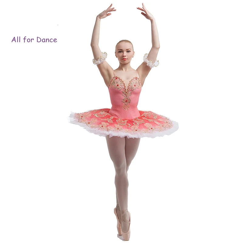 Ярко розовый лиф для женщин балетная пачка для леди сценическое представление профессиональная балетная пачка балерина девушка