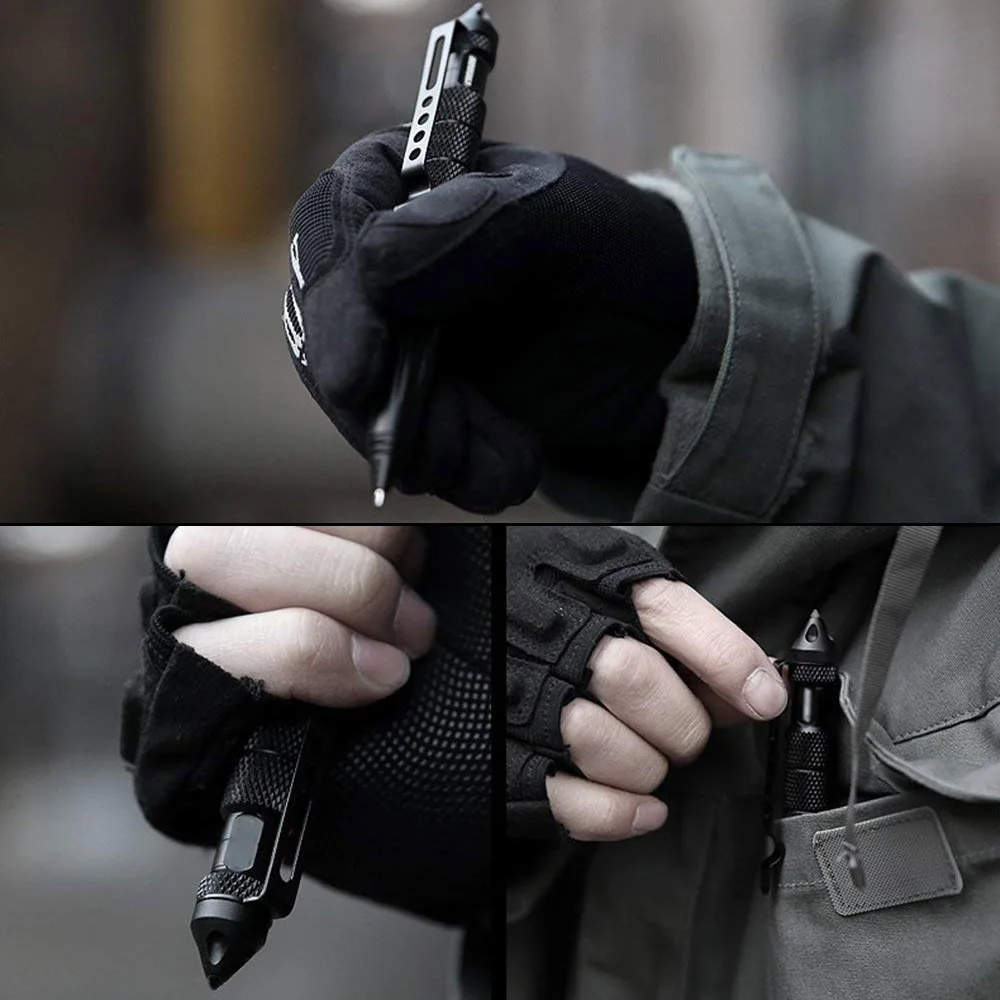 Tenvellon Self Defense Supplies Tactical Pen Simple Package Tungsten Steel Personal Defense Security Protection Defensa Personal