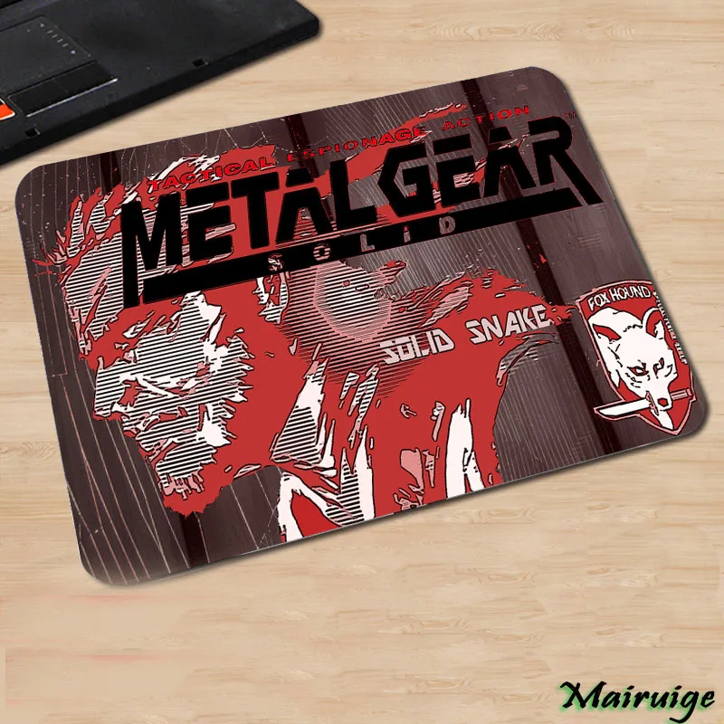 Mairuige Hot Game Movie Anime Style Creative Diy Mousepad Metal Gear Solid Series Gaming Pc Computer Play Mouse Mat Pad Mousepad