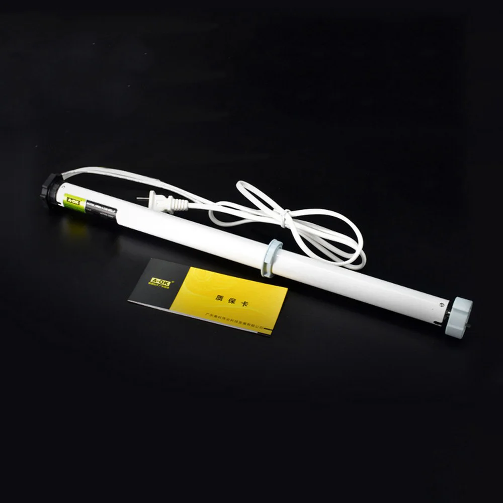 Smart Home Electric Roller Blind 100-240V AC Electric Roller Shade Motor Blind Tubular Motor Kit Remote Control DIY Tools