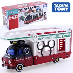 Takara Tomy Tomica disney Моторс Paruzu Toranpo Pasltranpo Микки Маус транспорт автомобиль литая металлическая модель игрушки большой