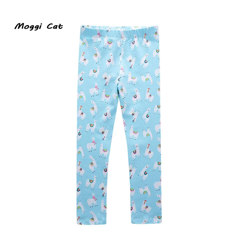 Moggi Cat Baby Kids Childrens printing Alpaca Toddler Classic Leggings girls pants Girls legging 2-7Y baby girl leggings (1)