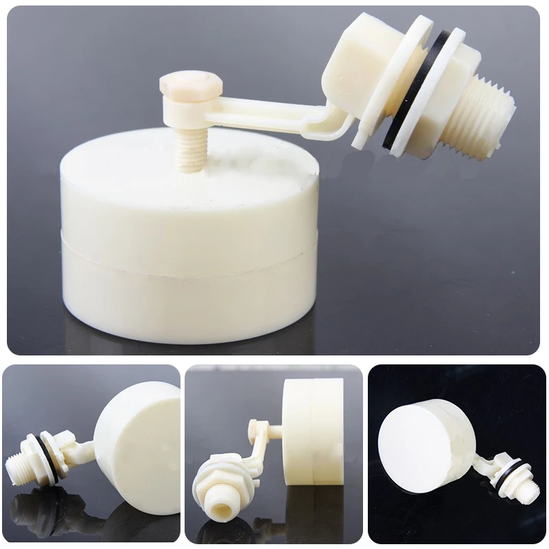 

Small Adjustable Plastic Float Valve 1/2 "Automatic Solar Water Tank Aquarium Water Level Control Hardware Tools