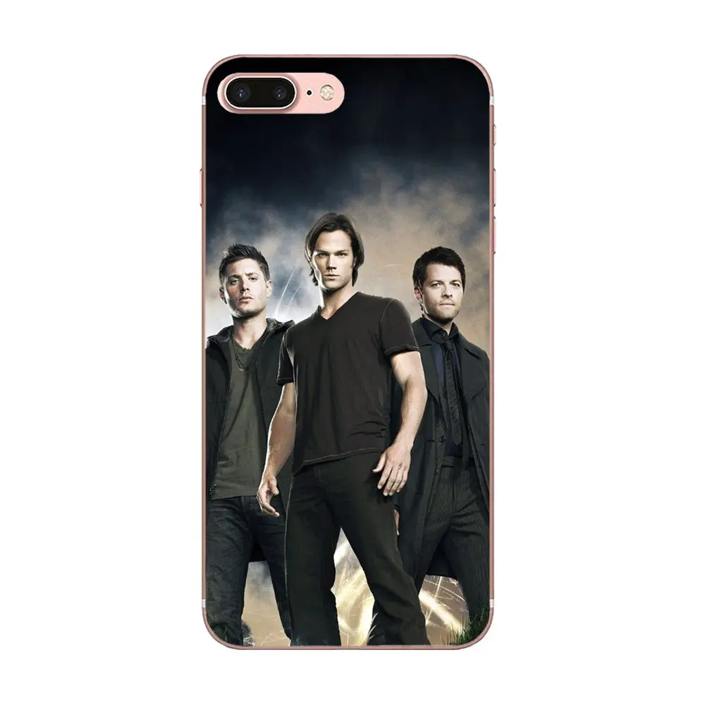 Мягкий ТПУ чехол для Apple iPhone 4 4S 5 5C 5S SE 6 6S 7 8 Plus X XS Max XR сверхъестественная