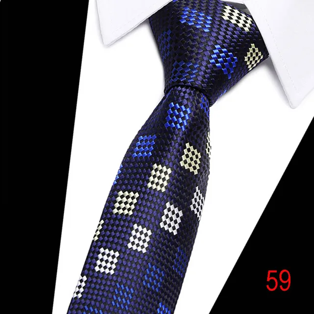 100% Silk tie 7.5 cm floral necktie high fashion plaid ties for men slim cotton cravat neckties mens 2022 gravatas 59