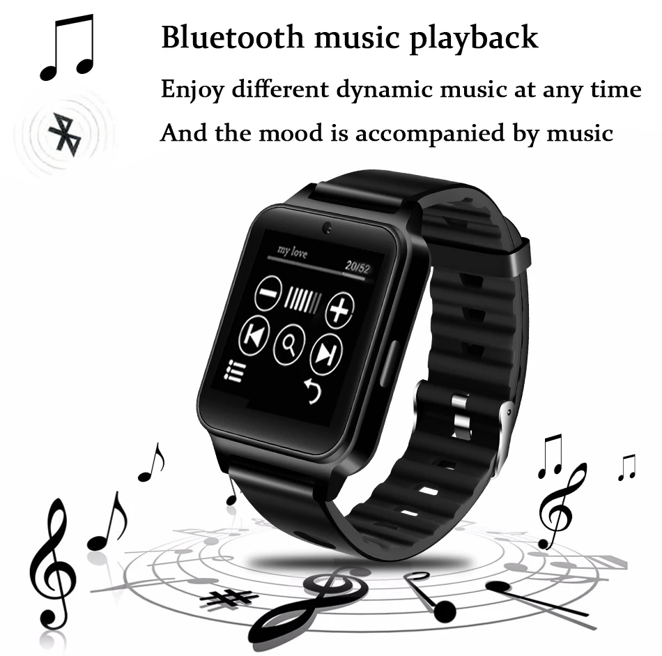 WISHDOIT спортивные Смарт-часы для мужчин поддерживает SIM TF карты MP4 видео плеер Bluetooth часы подключение музыкальный плеер фитнес умные часы