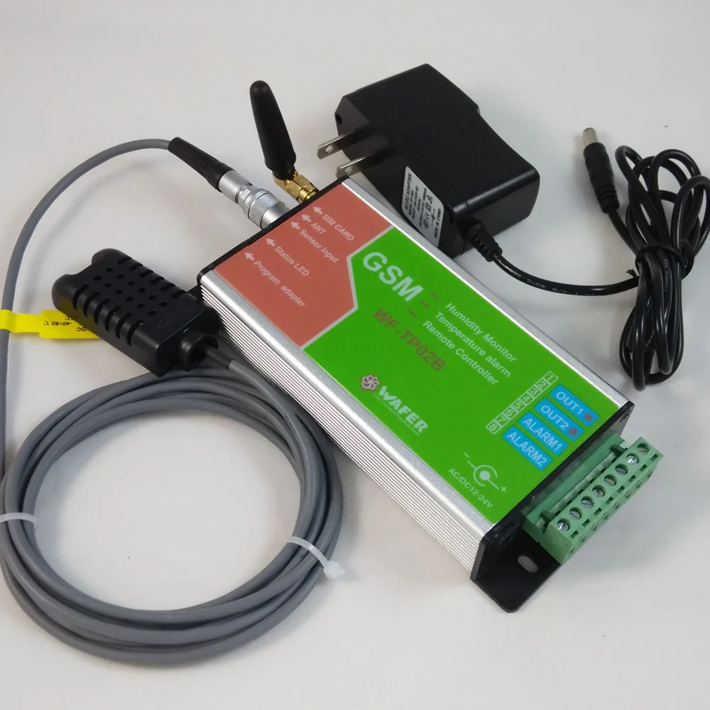GSM Temperature and humidity Alarm Monitoring and remote ...