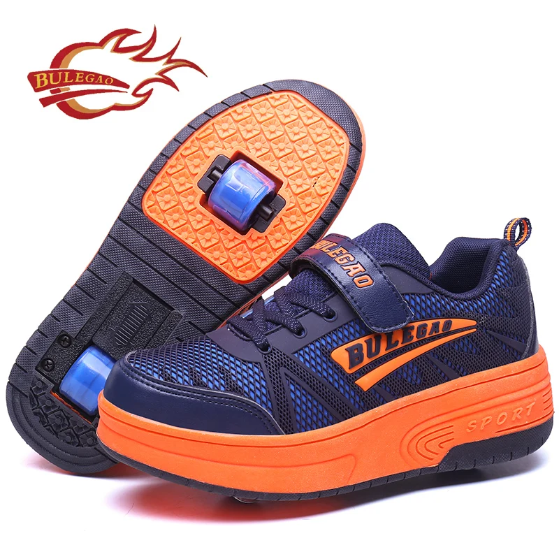 

Children Shoes Sport Skates Fashion PU Leather Breathable Kids Casual Sneakers Christmas Gift For Girls & Boys Size 29-41
