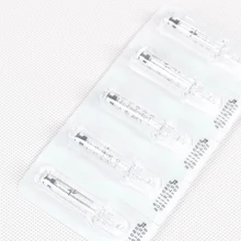 100 шт. 0,3 мл гиалуроновая ручка иглы шприц ампул головка для Hialuron ручка пневматический распылитель удаления морщин водяной шприц