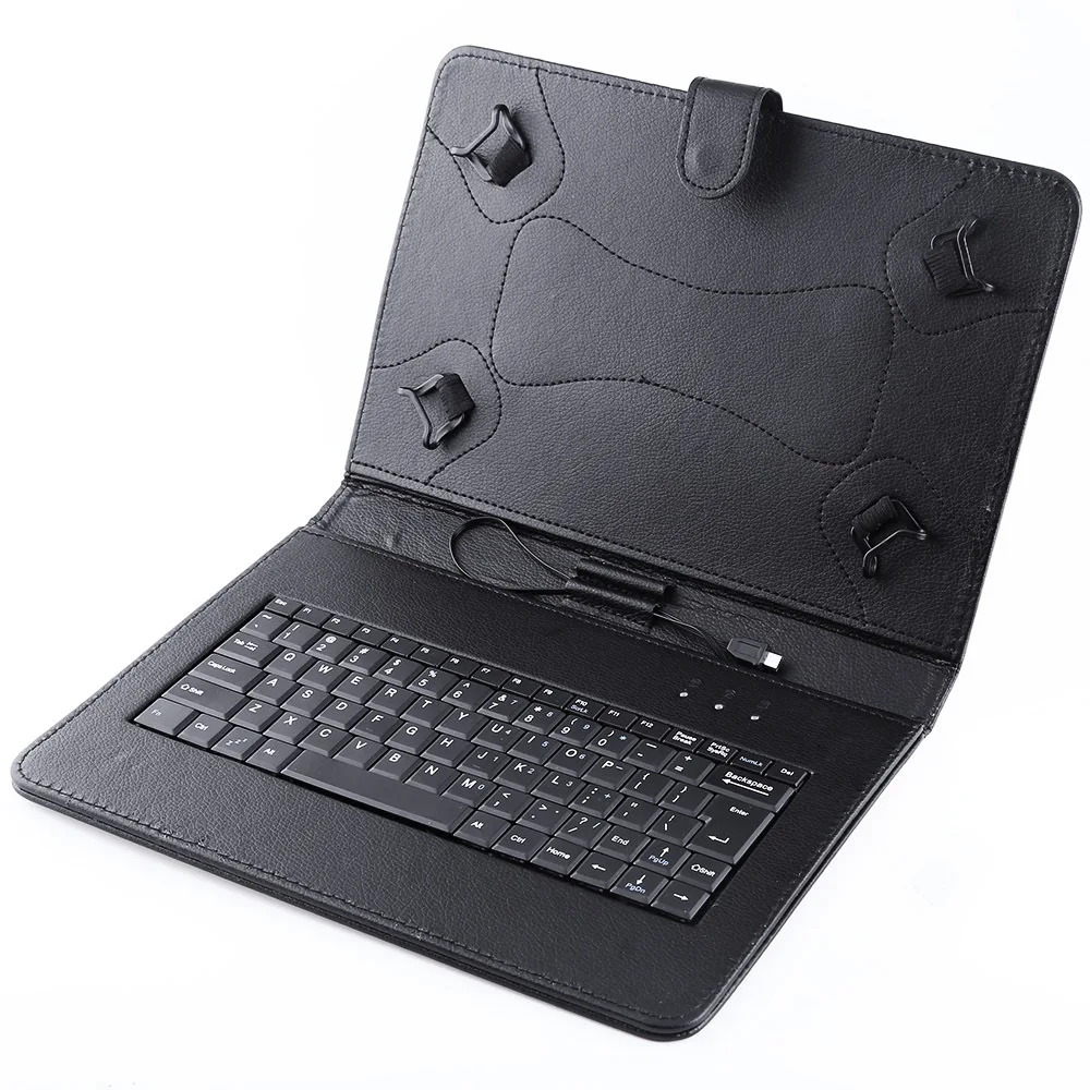 USB Universal Micro Keyboard Leather Stand Case Cover For 10 10.1 Inch Android Tablet PC For Samsun