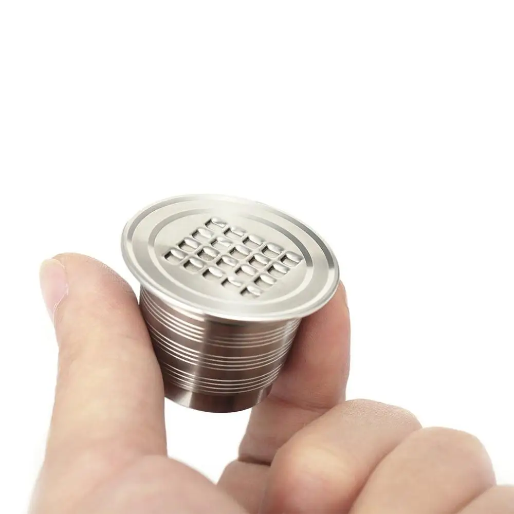 Stainless Steel Refillable Coffee Capsule Coffee Tamper Reusable Coffee Pod Reusable Filters For Nespresso Coffee Machine Stainless Steel Refillable Coffee Capsule Coffee Tamper Reusable Coffee Pod Reusable Filters For Nespresso Coffee Machine