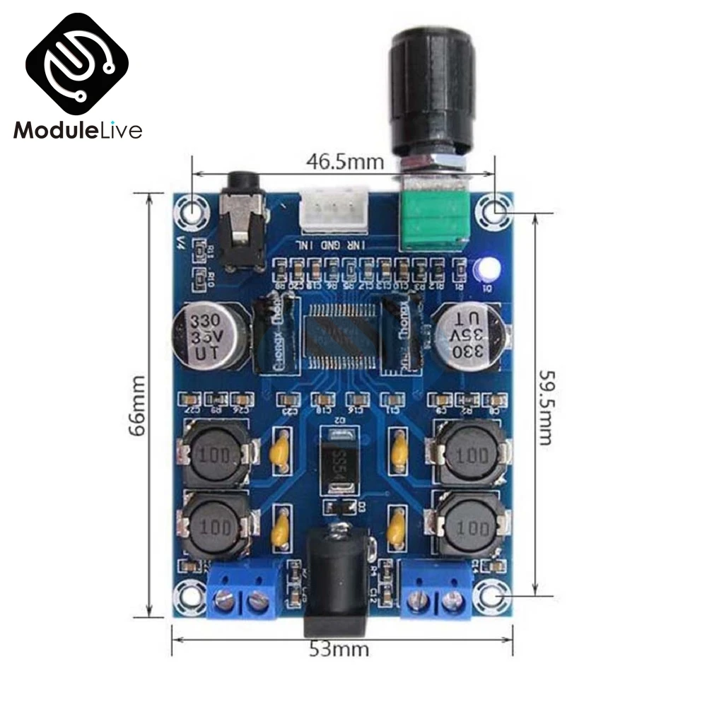 XH M312 TPA3118D2 усилитель низкой мощности плата модуль DC 12V 24V 28V 3A выход 45W x 2 Цифровой HD