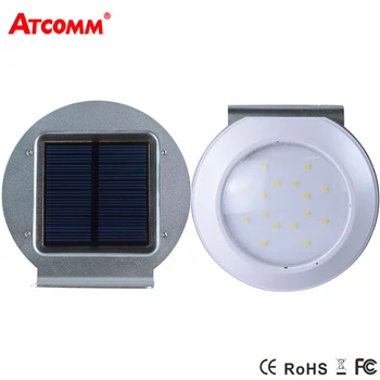 

ATcomm LED Solar Lamp Waterproof IP65 Radar Sensor SMD 2835 Chip 16 LEDs High Lumen Energy Saving Solar Light Outdoor Lighting