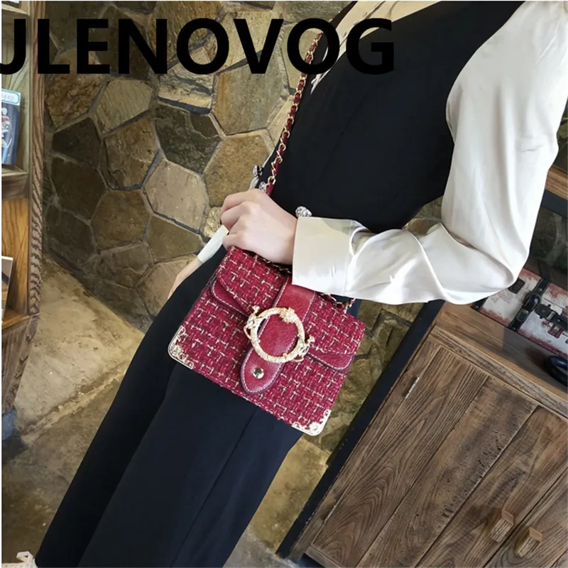 

One-shoulder diagonal casual new wave Korean version of the wild autumn and winter women's bag fashion chain bag