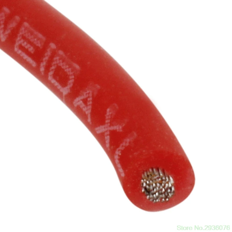 24AWG Калибр силиконовый гибкий провод многожильный V# медные кабели 5 м для RC черный красный Прямая поставка поддержка