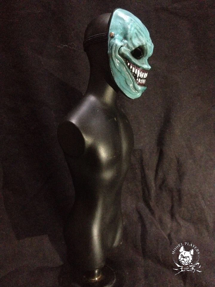 Новая Изысканная миниатюрная маска солдата в масштабе 1/6 PAYDAY The Grin для коллекции