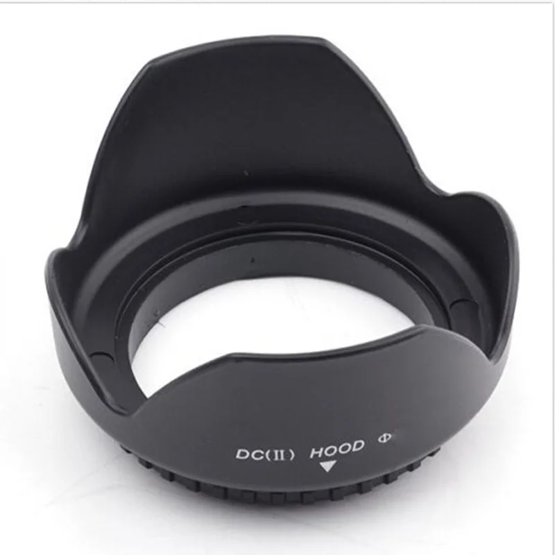 universal 49/52/55/58/62/67/72/77/82mm Flower Lens Hood for Canon 500d