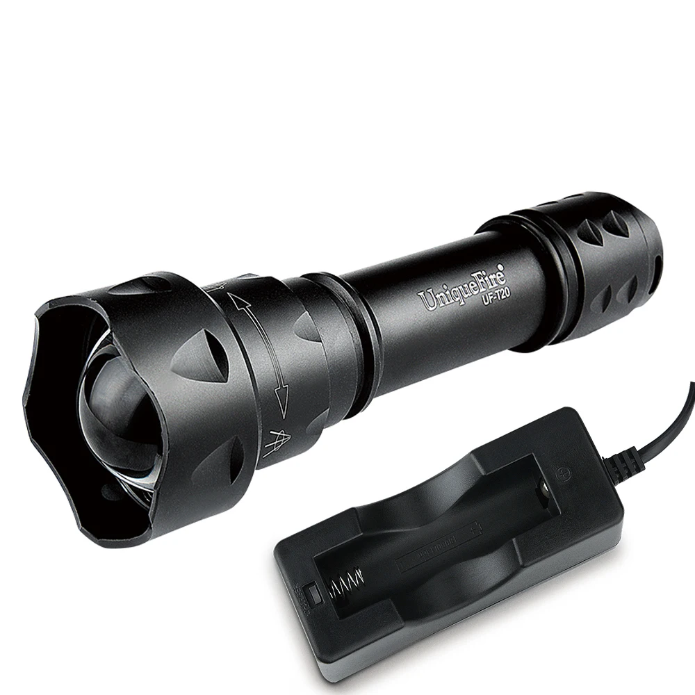 UniqueFire T20 IR 940 NM LED 3 Modes Adjustable Zoom Infrared