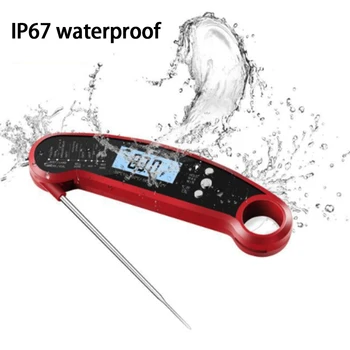 

Digital Oven Thermometers Waterproof Instant Read Thermometers For Food Meat Cooking BBQ Calibration Backlight Kitchen Tools