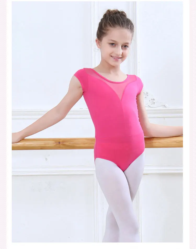 Pink Leotard Girls Ballet Dress For Children Girl Dance Clothing Kids Ballet Costumes For Girls Dance Girl Leotard Dancewear