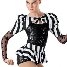Топ Мода балетный купальник танцевальная одежда и Джаз Хип-хоп Танцевальная одежда женская одежда для выступлений костюмы для детей и взрослых